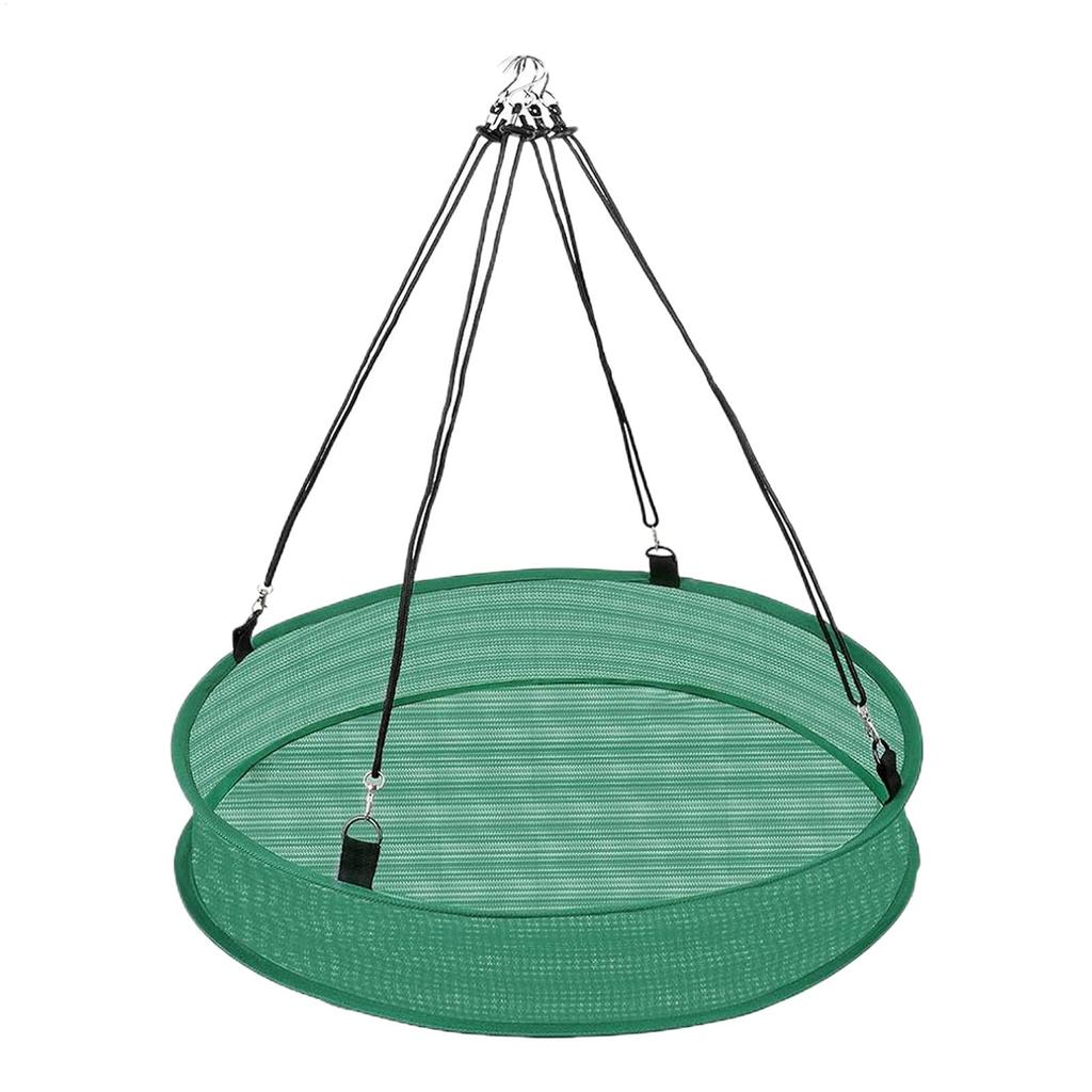 Bird Seed Catcher Tray Diameter Birds Food Catcher Hummingbird Feeder with Hanging Chain for Balcony Backyard Garden Yard