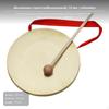 2Piece solid Copper Gong & Cymbal Set, Percussion Instrument for Performance 10.5cm
