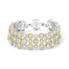Bracelet Zircon Color European and American Fashion Full Diamond Bright Sky Full of Stars Colorful Treasure