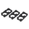 ABUL-100X 18650 Lithium Battery Double Holder Bracket For DIY Cell Pack Black