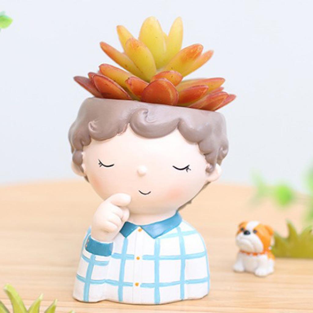 Bonsai Flower Pot Resin Bonsai In Cute Appearance for for Garden Home Decoration