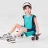 Boys' Summer Color-block Sport Set