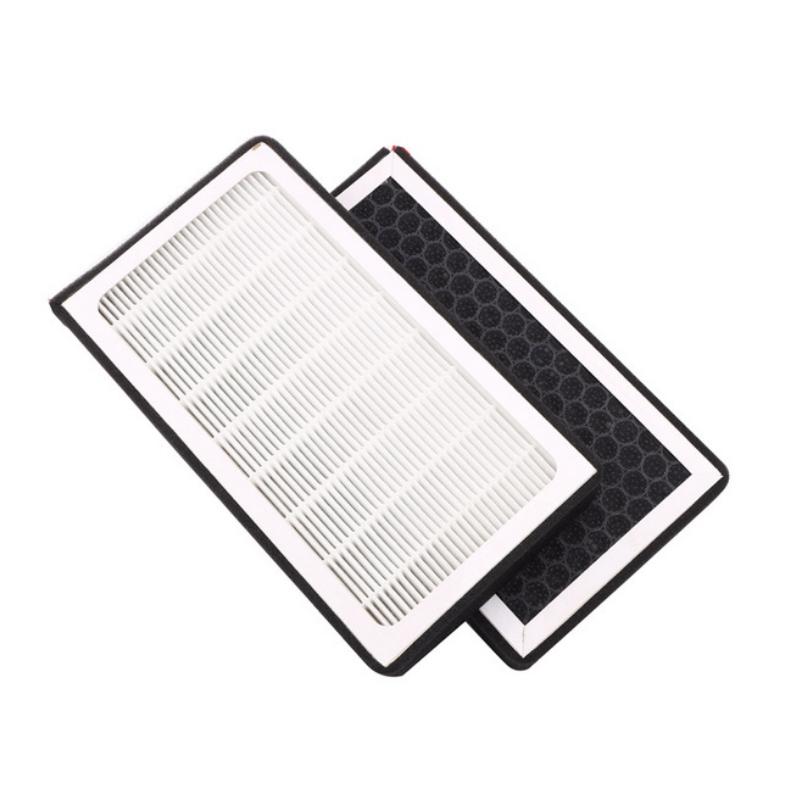 1 Pair High Quality New for 1107681-00-A Car HEPA Cabin Air Filter Activated Carbon Cleaner For Tesla Model 3 Y 2017-2022 Air Filters 7