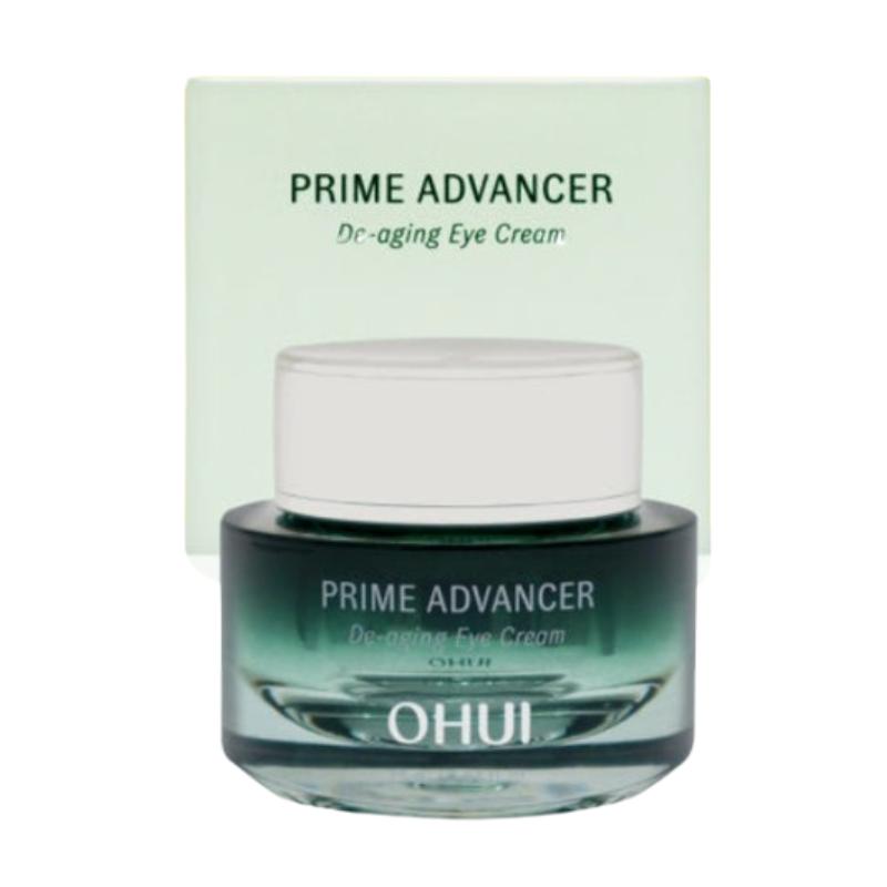 Ohui Prime Advancer De-Aging Eye Cream 25ml – Korean Anti-Aging Eye Treatment with Peptides, Brightening & Firming Under-Eye Care