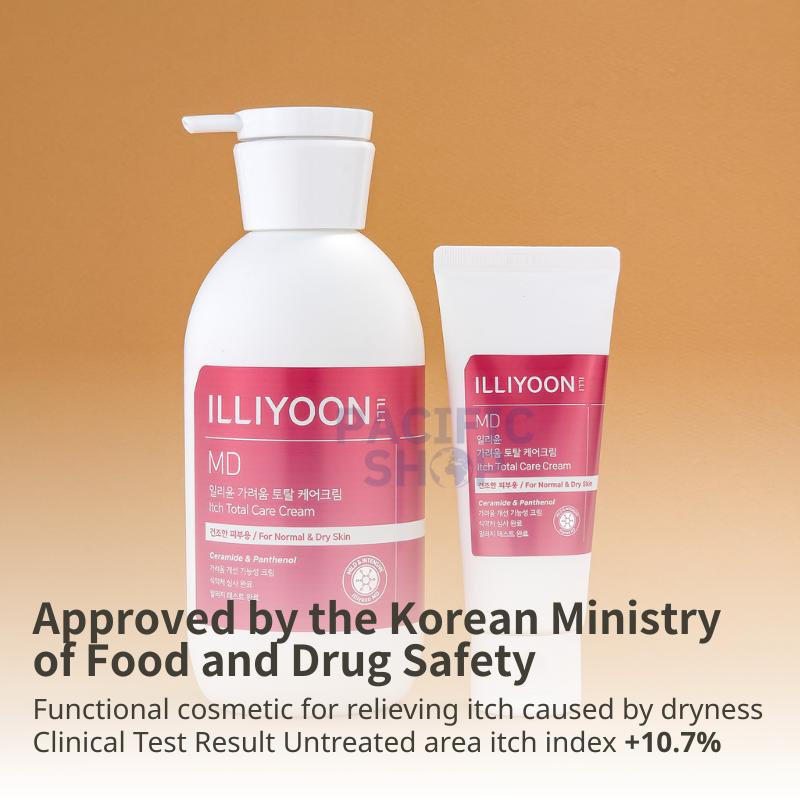 [ILLIYOON] Itch Total Care Cream Gift Set 330ml + 68ml / 11.15 fl oz + 2.29 fl oz