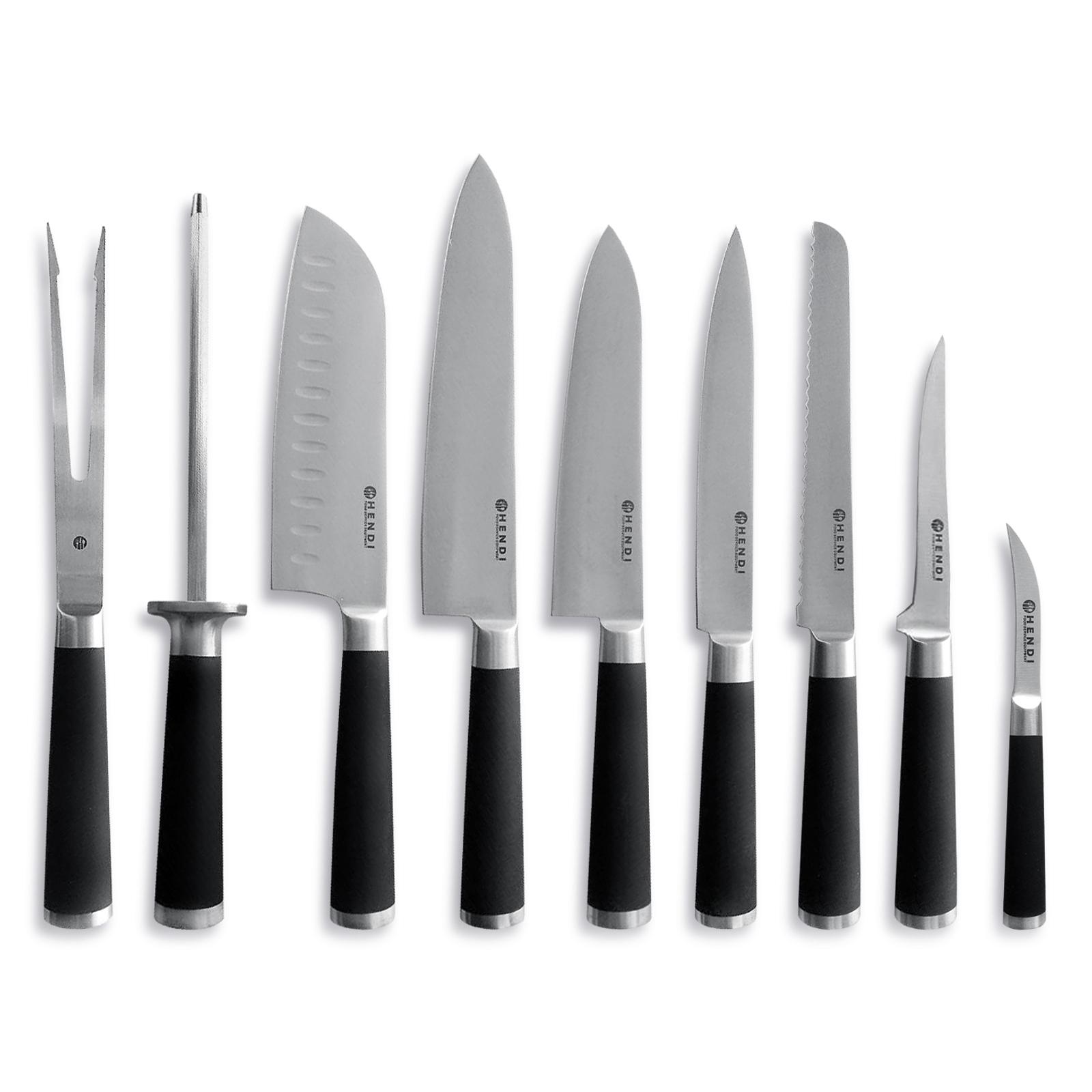 Kurt Scheller Kochmesser-Set, 9-teilige Edition, Hendi 975770