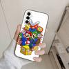 cartoon S-Super M-MarioS Bros Phone Case For Samsung Galaxy A73,A72,A71,A70,A53,A52,A51,Others Soft Black Cover