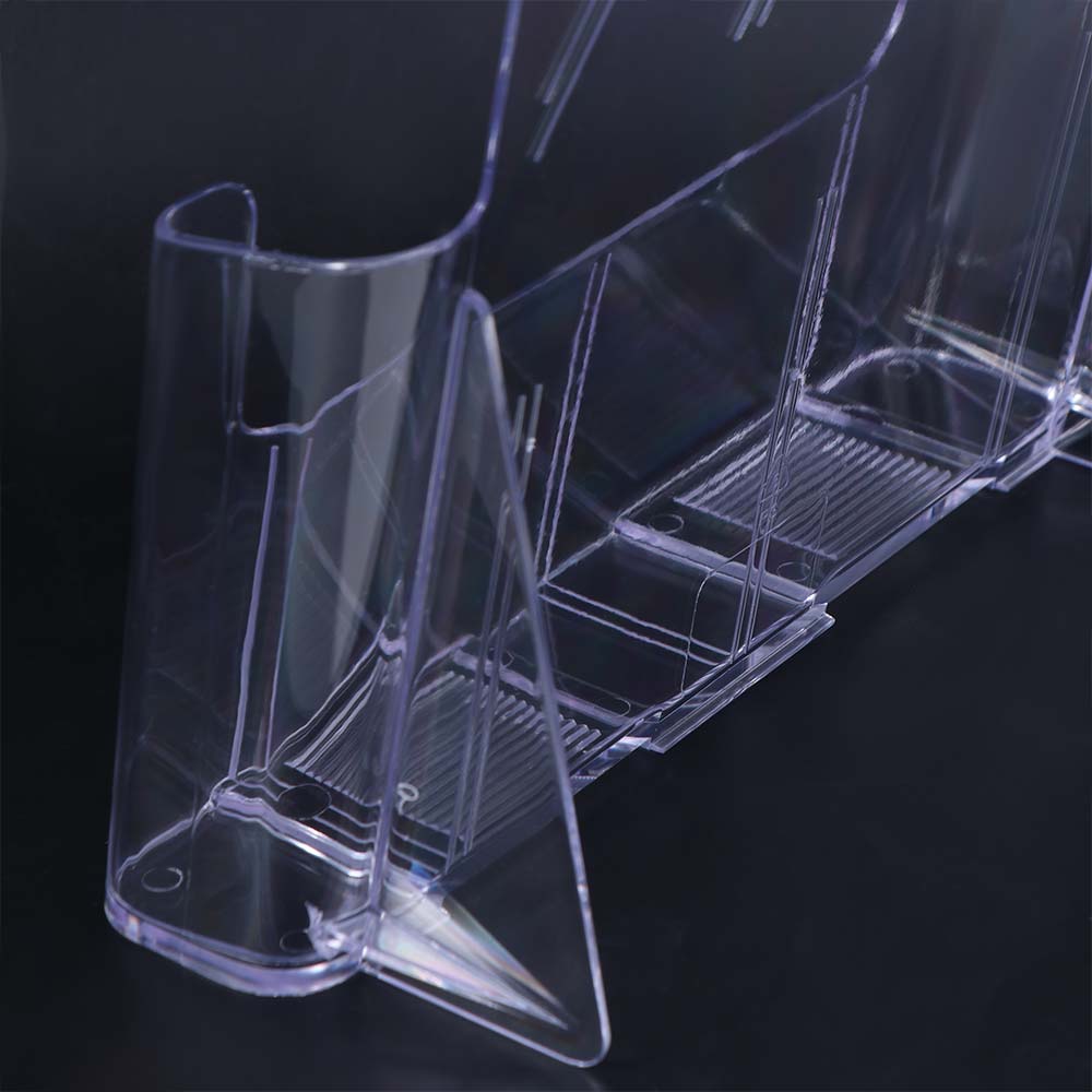 A4 Size Filing Magazine Rack Clear Flyer Display Stand Multifunction Brochure Holder Bedroom