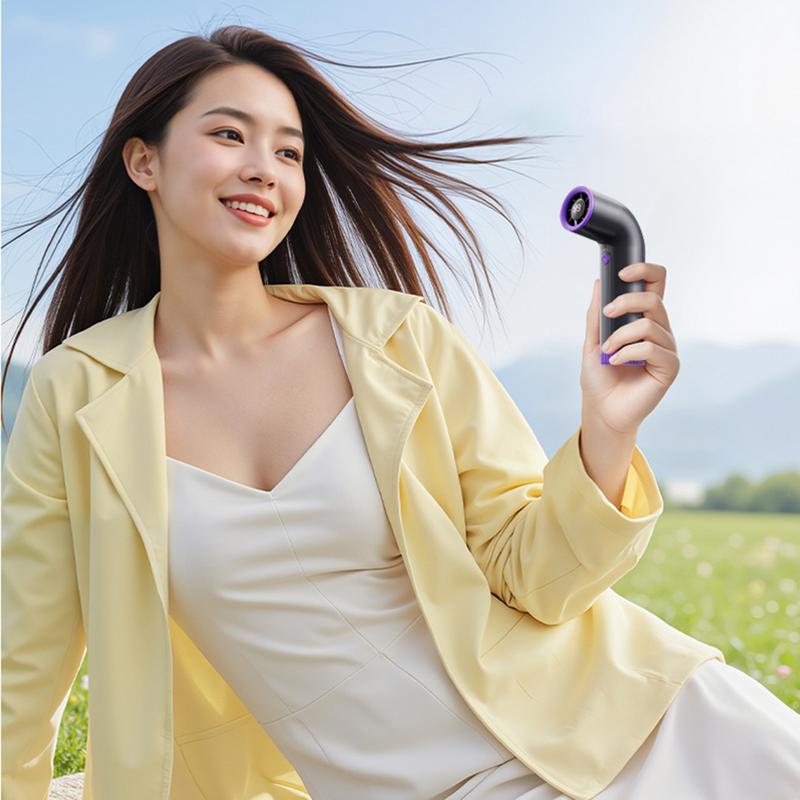 Portable Handheld Fan Compact Electric Cooling Device Mini Personal Fan for Outdoor Sports Camping Hiking Summer Gift