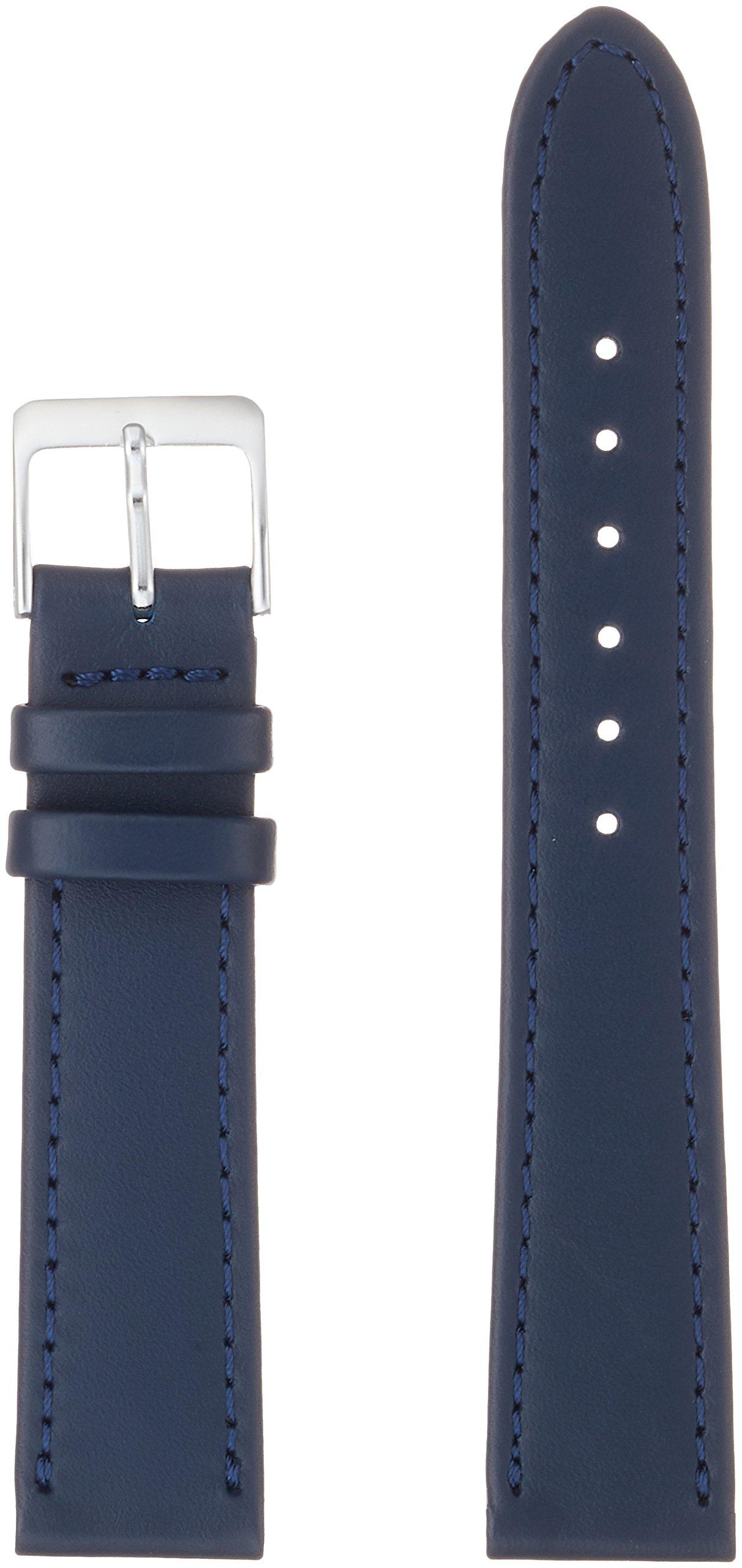 [MIMOSA] MIMOSA Mimosa Watch Band E-Calf (Smooth Cowhide) 18mm Navy CE-N18