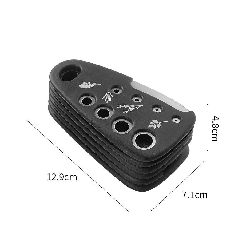 6-teiliges Küchenhelfer-Set Platzsparende Kochwerkzeuge Käsereibe Flaschenöffner Gemüseschäler Pizzaschneider Knoblauchmühle