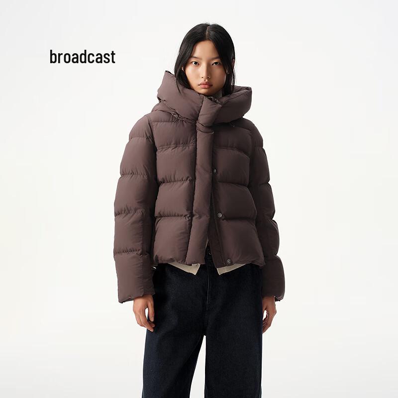 broadcast Women's Commuter Hooded Short Down Jacket