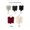 Korean Style Lightweight Knit Bolero Shawl for Women - Versatile Shoulder Cover for Spring, Summer, and Autumn