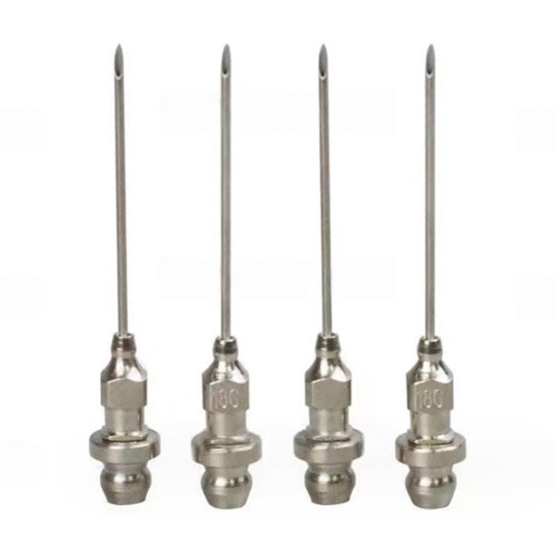 5 st Oljesprutmunstycken i Stål Rostbeständiga Design Hällare för Exakt Oljetillförsel i Köks- & Industriell Användning