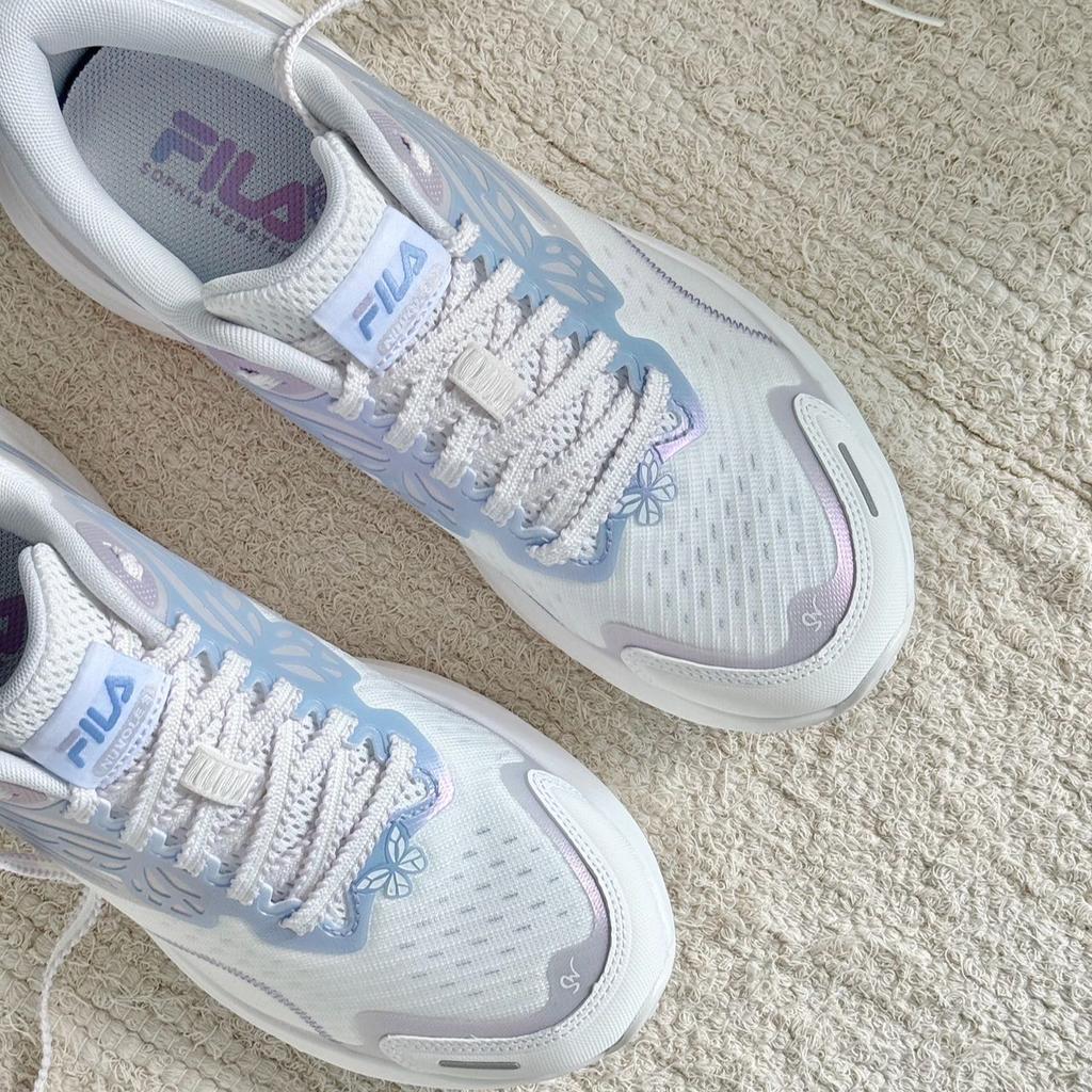 Sophia Webster X FILA Nuvole 3 Artist Signature Edition Iridescent Butterfly Fashion Sneakers Women Sneakers Standard-White A12W531142FCD