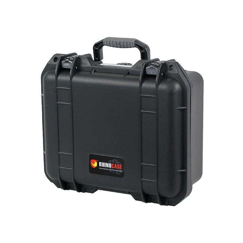 Widely Used EVEREST in Stock Small Plastic Carry Case IP67 Black Plastic Carrying Tool Case With Handle (Black,Plastic&332 * 283 * 148 mm) чёрный