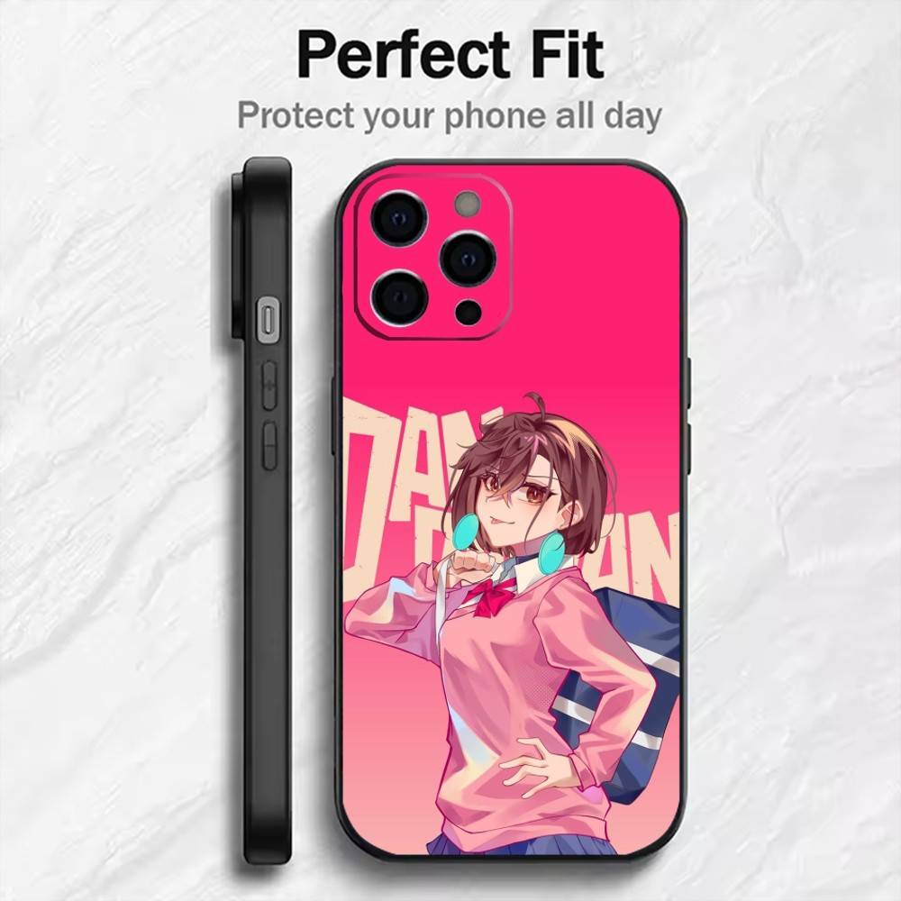 

Danda A-Ayase M-Momo Phone Case For iPhone17,16,15,14,13,12 Plus,Max Soft Silicone Black Cover iPhone16promax
