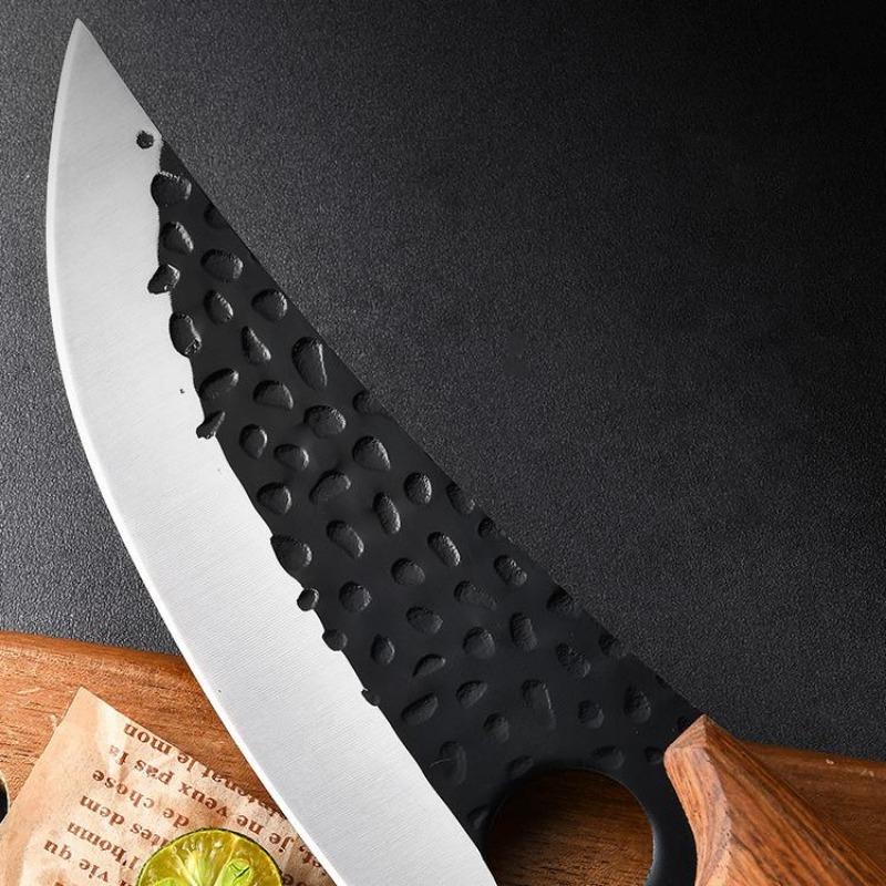 Hammer Forged Boning Knife Stainless Steel Butcher's Sharp Meat Knife Vegetable Slicing Knife Household Kitchen Knife