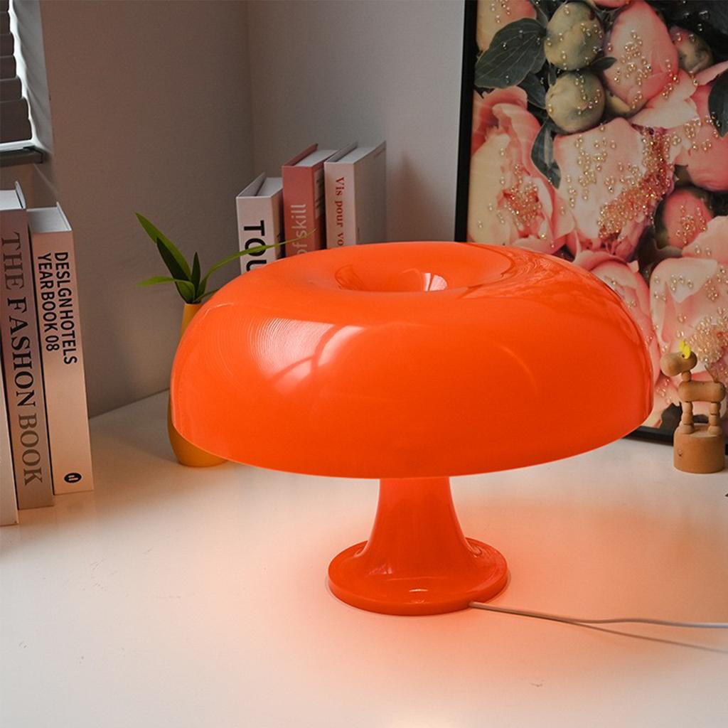 Modern Minimalist Mushroom Table Lamp - Bedside Atmosphere Reading Light Desktop Nightlight for Bedroom