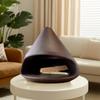 Palo Santo Holder & Incense Burner Handmade Ceramic Cone Burner Modern Minimalist Decor Meditation Aromatherapy Chimney