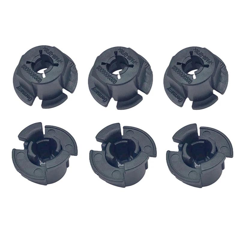 

3/6 шт. черные автомобильные милливолновые радары для регулировки монтажные зажимы детали для Honda Accord/CR-V 2018 2019-2020 аксессуары для интерьера 36806-TLA-A01