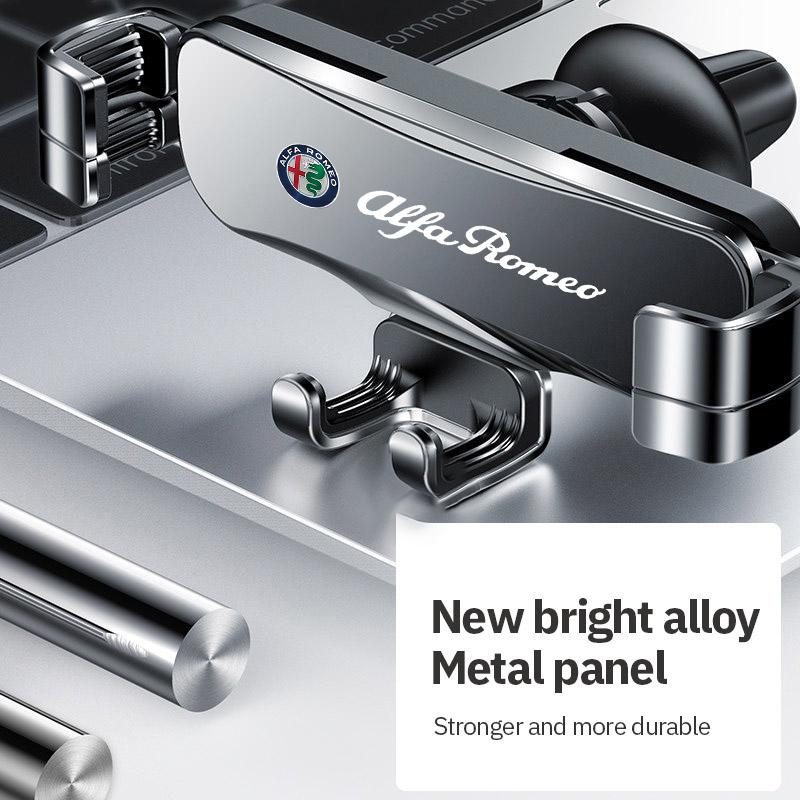 Samolepky na auto Pro Alfa Romeo Gravitační držák Tichý Nezakrývá výdech vzduchu Držáky Příslušenství do auta Pro Alfa Romeo Giulietta GT 159 147 156