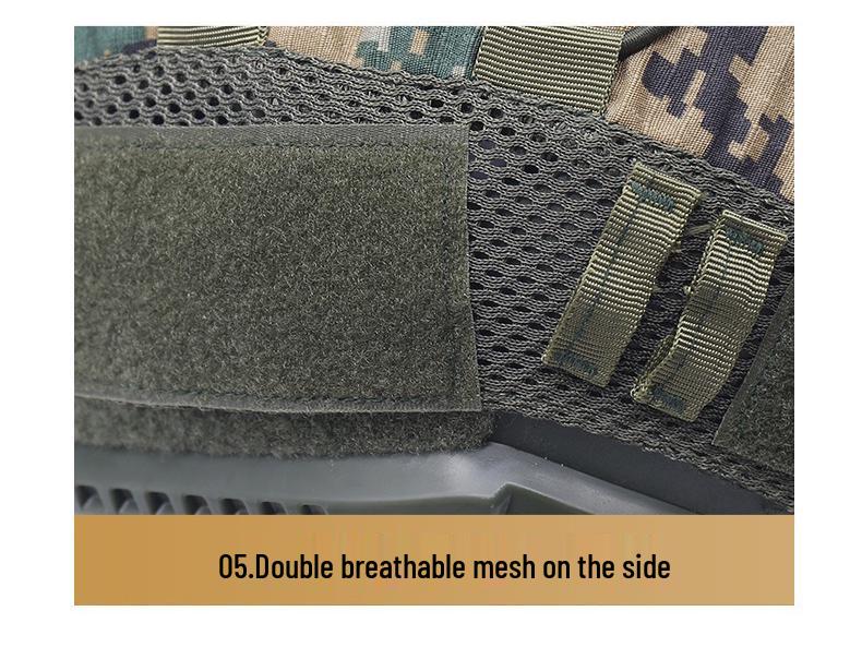 Fast Camouflage Tactical Helmet Cover with Elastic Rope for Outdoor Use