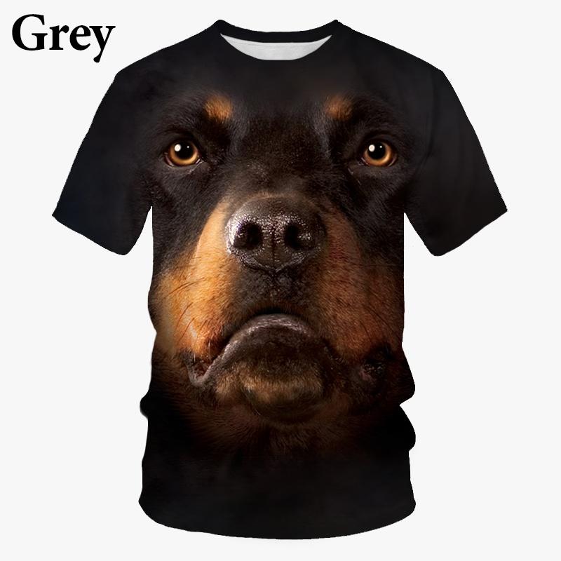 Summer Cute Couple 3d Printed T-shirt Fashion Casual Hip-hop Short-sleeved Trend Men Tees Tops