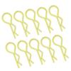 10Pcs RC Car Shell Clip RShape Metal Body Clips Pins for 1 5 1 6 1 8 1 10 RC Car