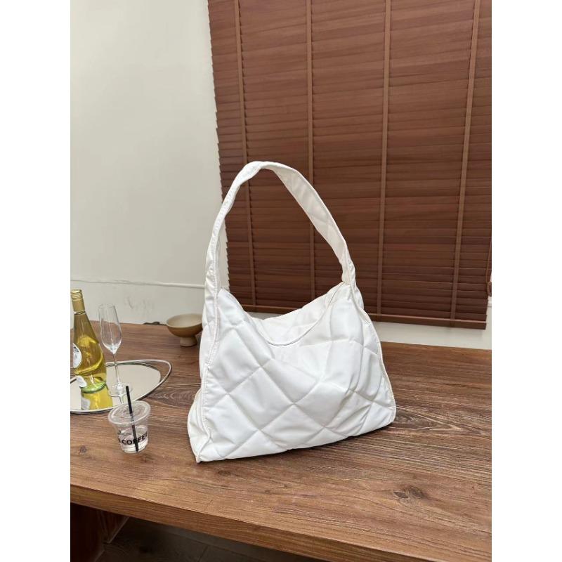 

Большая сумка кроссбоди ромбовидной формы для женщин, повседневная и универсальная одноплечевая сумка large белый