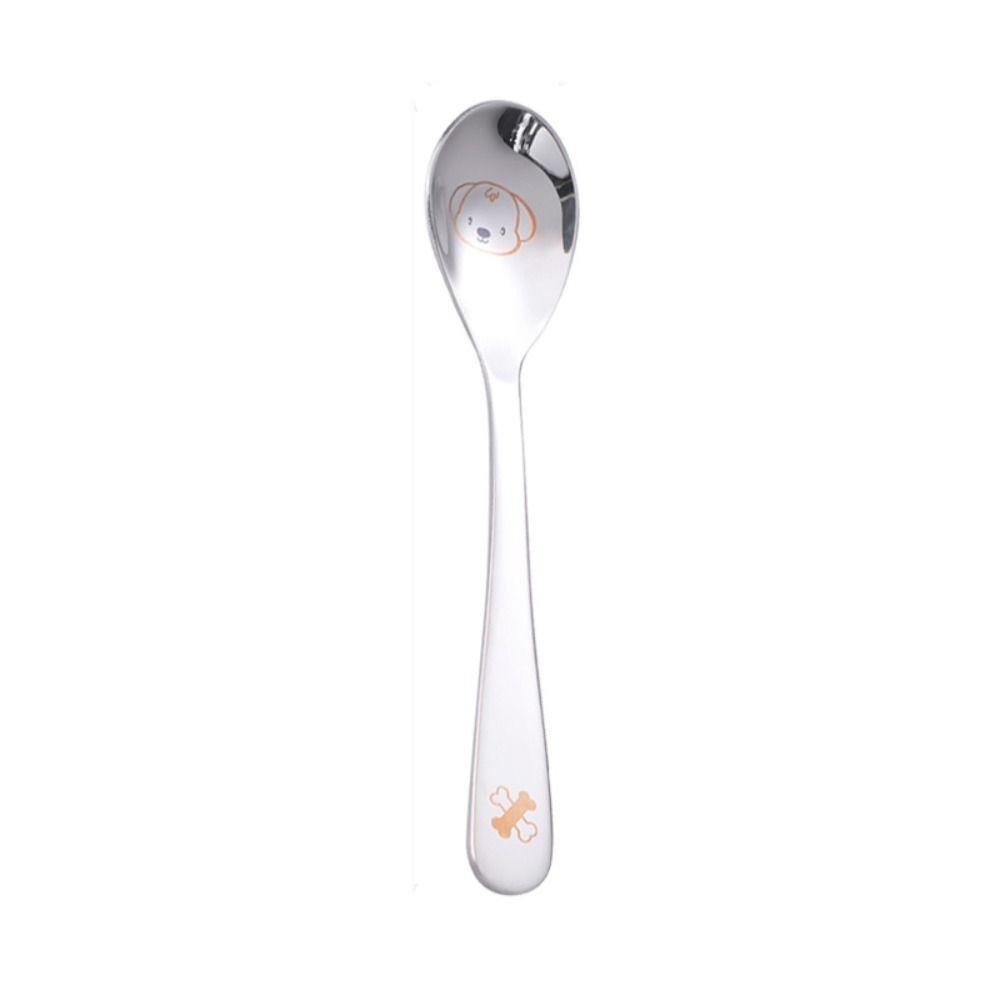 Dinnerware Tea Spoon 304 Stainless Steel Cartoon Spoon Cute Coffee Spoon