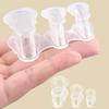 1 Pair Thumb Foot Care Toe Splitter Silicone Toe Separators Feet Toe Care Tool
