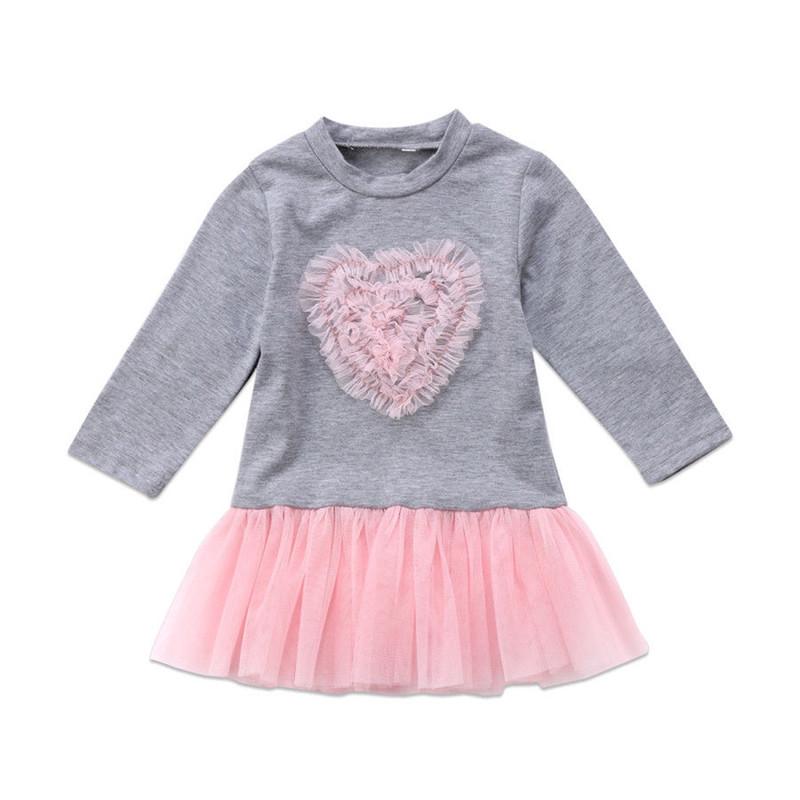long sleeve tulle dress baby