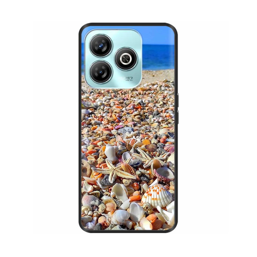 For ZTE Blade A75 4G Casing Phone Cases Cartoon Full Coverage Back Cover Soft Liquid Silicone Case For ZTE Blade A75 Cover A 75