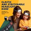 LED Kids Headlamp, COB Headlamp for Kids Boys Girls Flashlight Headlamp Battery Powered Lightweight Headlight Ideal Gift