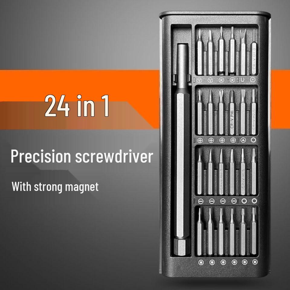 25-teiliges Präzisionsschraubendreher-Set für Elektronik- und Haushaltsreparaturen