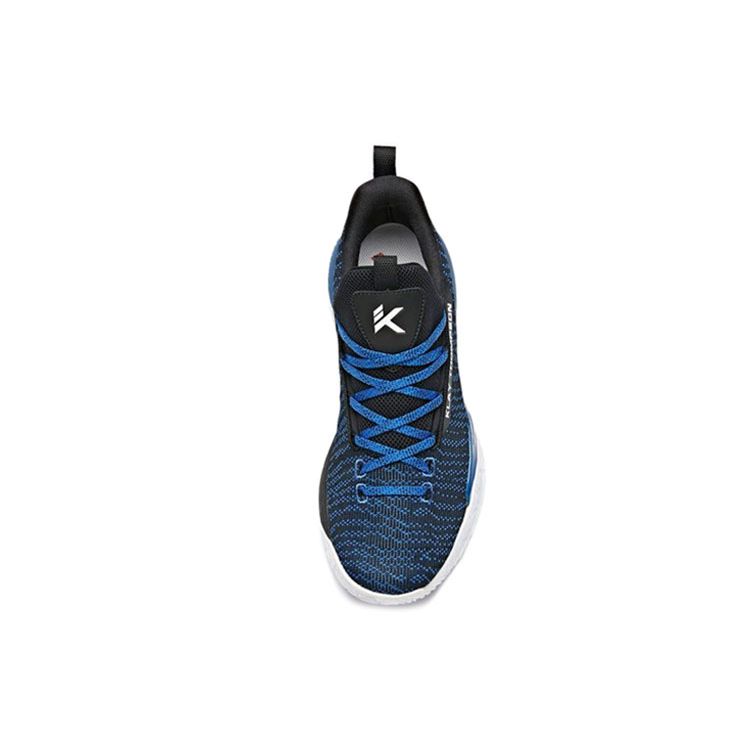 Anta KT Light Thompson Shock Absorbing Non-Slip Wear-Resistant Low-Top Basketball Shoes Men sneaker Blue Black 11921601-4