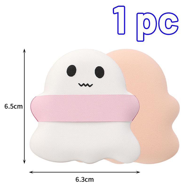 

1-20pcs Ghost Cotton Candy Powder Puff Thick Soft Wet Dry Use Concealer Foundation Air Cushion Cosmetic Puff Beauty Makeup Tools розовый