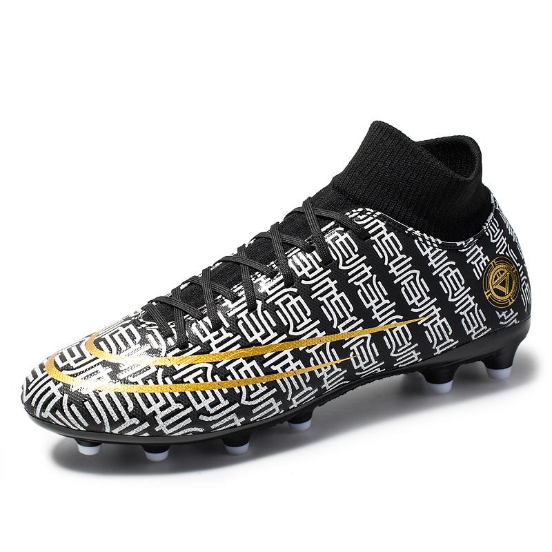 Botas de fútbol para hombre High Top Spikes Entrenadores Zapatillas  profesionales Zapatos de fútbol para niños Zapatos de atletismo Zapatos  para mujeres Calcetines zapatos de fútbol comprar a buen precio — entrega