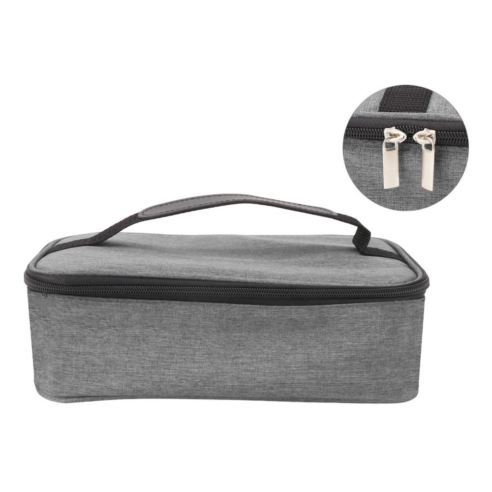For Travel Large Capacity Lunch Bag Polyester Portable Handle Lunch Box Bag Leakproof Soft Cooler Cooler Lunch Bag Camping