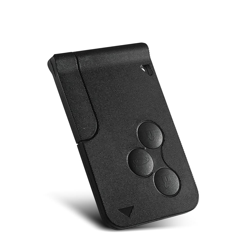 Replacement Smart Card Key Shell For Renault Clio Logan Megane 2 3 Koleos Scenic 3 Buttons Remote Key Case Small Key