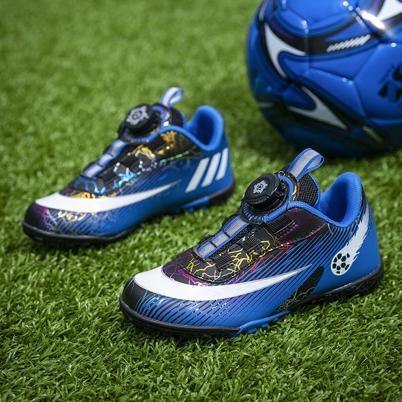 Children's Football Shoes, Children's, CHILDREN'S Outdoor Sports Training Shoes Rubber Sole Short Nail Football Shoes