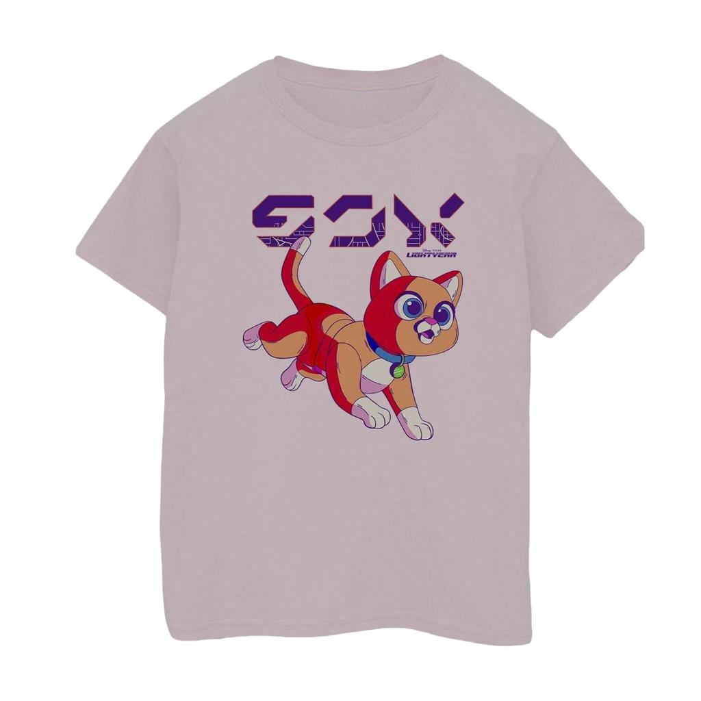 Disney Mens Lightyear Sox Digital Cute T-Shirt