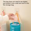 Waste Bag Organizer with Lanyard Bottom Opening Smooth Extraction Space-Saving Cartoon Pattern Garbage Bag Organizer Kitchen Supply