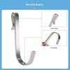 10Pcs - Snap-On Clip Hooks For Wire Shelving, Shelves, And Sink Grates - Versatile J-Hook Hangers For Kitchen, And Office Use