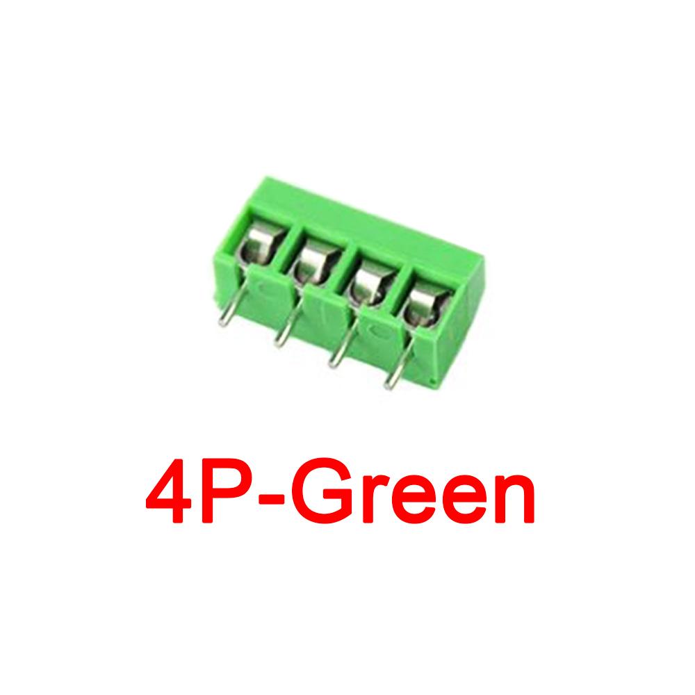 20KS KF301 KF301-2P KF301-3P KF301-4P KF301-5.0 Montáž na desku plošných spojů Modrá Zelená Rozteč přímých kolíků 5,0 mm Kombinovatelný konektor šroubové svorkovnice