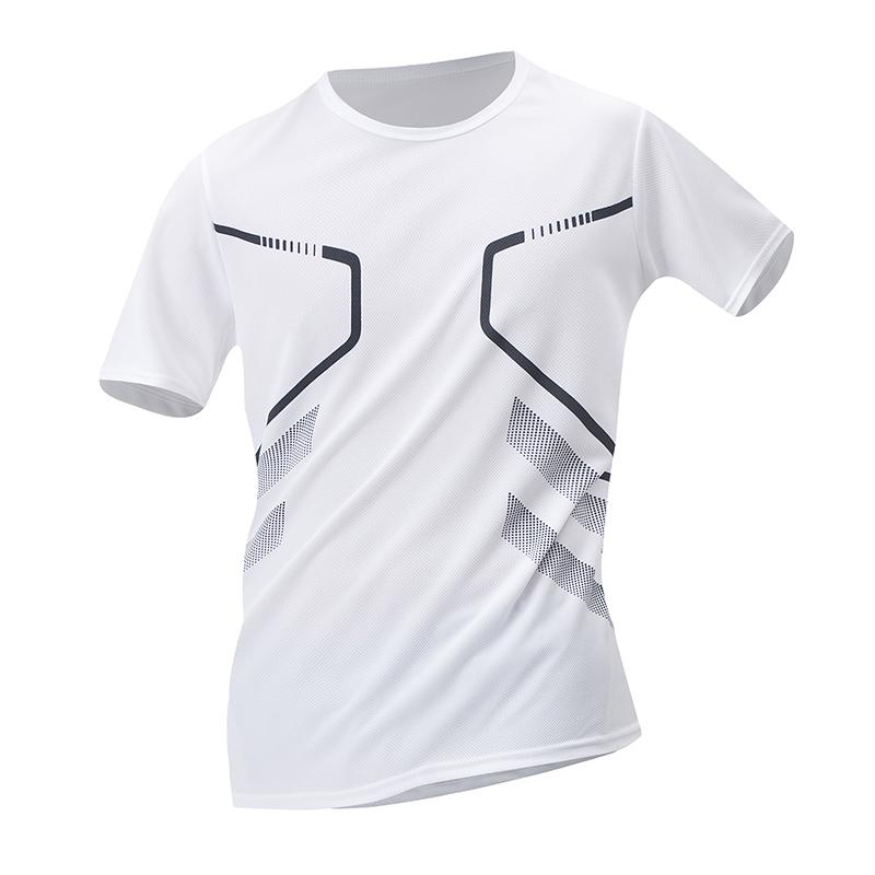 1/3/4 Pieces Summer Men's Printed Quick-drying Breathable Short-sleeved Plus Size Loose Sports Casual T-shirt Multicolor Choice