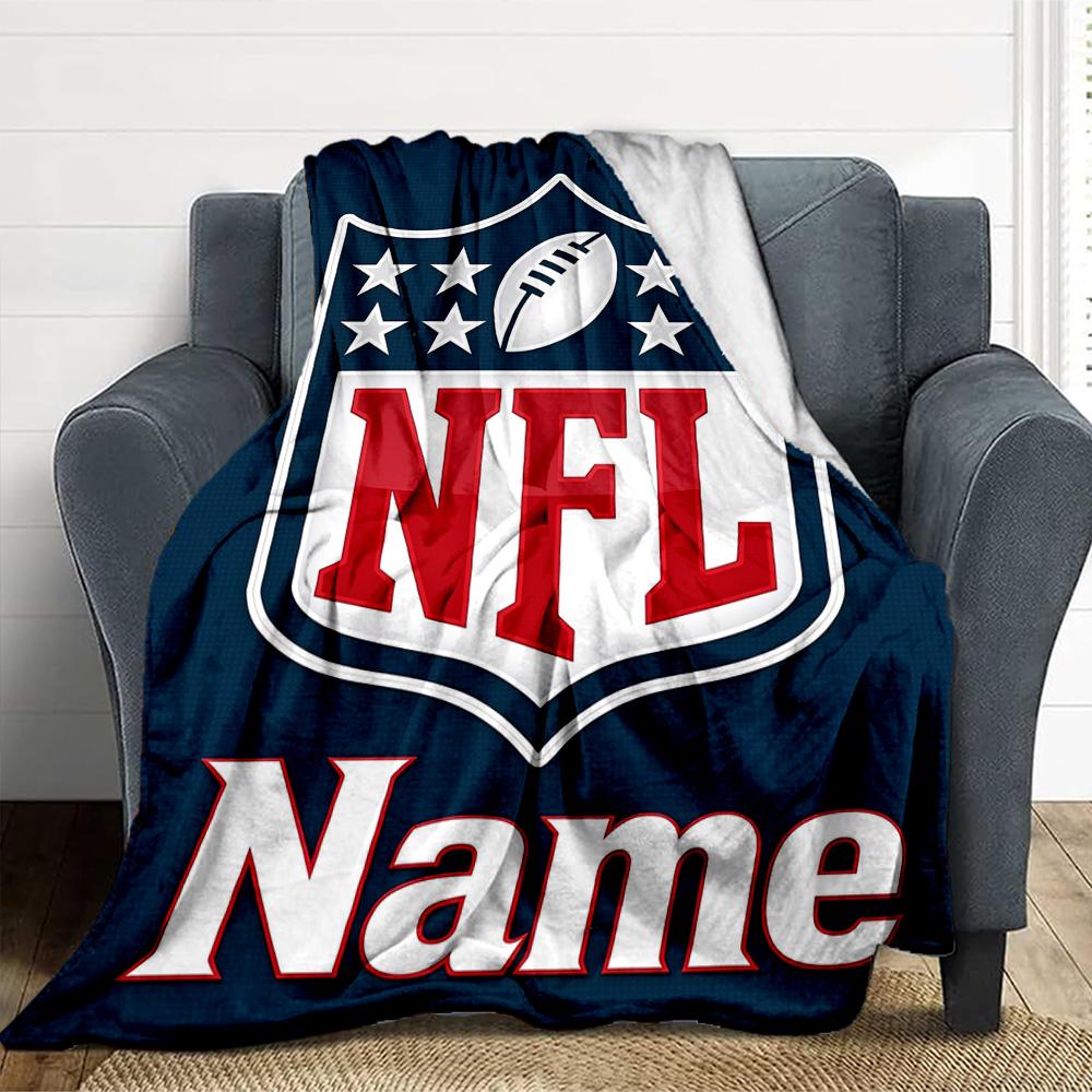 Custom Nfl Fan Soft Throw Blanket Flannel Blanket Warm Sofa Bed Camping home Decor Unique Christmas Gift C103109