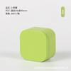 Square Tin Container Metal Storage Box with Lid Compact Design Durable Material Multi-Purpose Use for Household and Office Organization