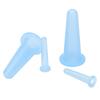 4pcs Cupping Set Massage Therapy Cups Convenient Practical Compact Lightweight Soft Flexible